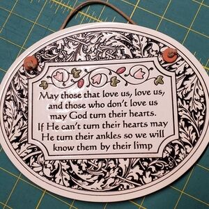 Spooner Creek May those who love us love us - so we may know them by their limp